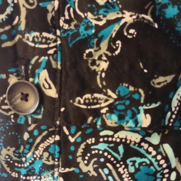 COPY - Croft and Barrow Paisley Skirt Size 8 - Picture 4 of 6